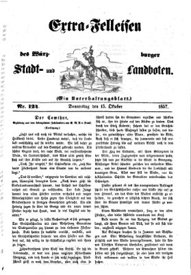 Würzburger Stadt- und Landbote Donnerstag 15. Oktober 1857