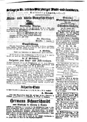 Würzburger Stadt- und Landbote Samstag 17. Juli 1858