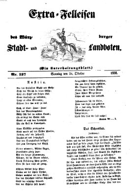Würzburger Stadt- und Landbote Sonntag 24. Oktober 1858