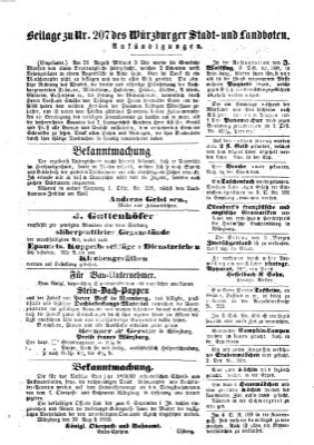 Würzburger Stadt- und Landbote Mittwoch 31. August 1859
