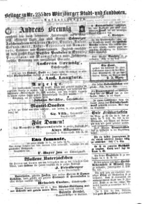 Würzburger Stadt- und Landbote Mittwoch 26. Oktober 1859