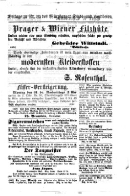 Würzburger Stadt- und Landbote Dienstag 25. Oktober 1864