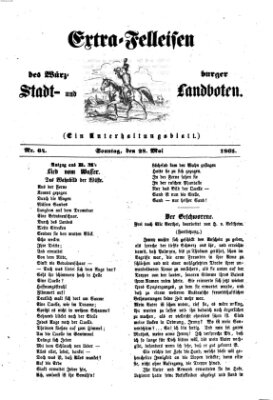 Extra-Felleisen (Würzburger Stadt- und Landbote) Sonntag 28. Mai 1865