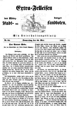 Extra-Felleisen (Würzburger Stadt- und Landbote) Donnerstag 30. Mai 1867