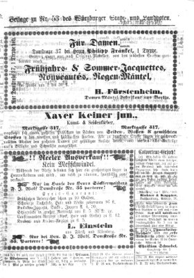 Würzburger Stadt- und Landbote Mittwoch 3. März 1869