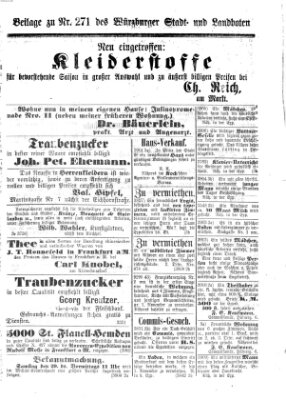 Würzburger Stadt- und Landbote Donnerstag 27. Oktober 1870