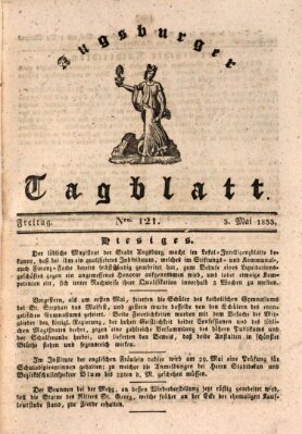 Augsburger Tagblatt Freitag 3. Mai 1833