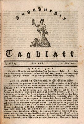 Augsburger Tagblatt Dienstag 7. Mai 1833