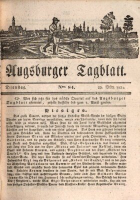 Augsburger Tagblatt Dienstag 25. März 1834