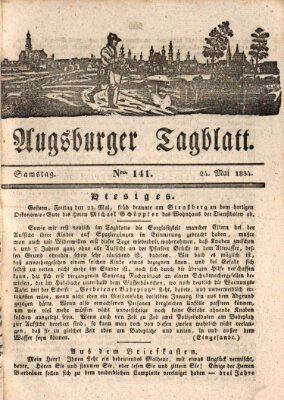 Augsburger Tagblatt Samstag 24. Mai 1834