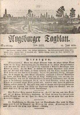 Augsburger Tagblatt Sonntag 15. Juni 1834