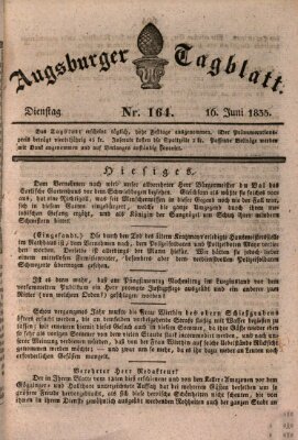 Augsburger Tagblatt Dienstag 16. Juni 1835