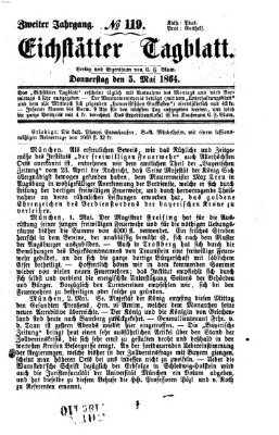 Eichstätter Tagblatt Donnerstag 5. Mai 1864