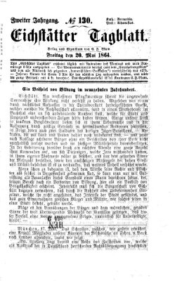 Eichstätter Tagblatt Freitag 20. Mai 1864