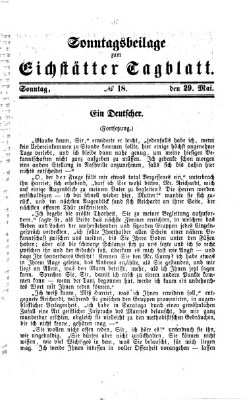 Eichstätter Tagblatt Sonntag 29. Mai 1864