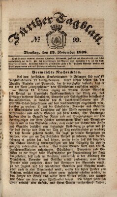 Fürther Tagblatt Dienstag 13. November 1838