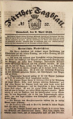 Fürther Tagblatt Samstag 9. April 1842