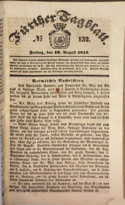 Fürther Tagblatt Freitag 19. August 1842