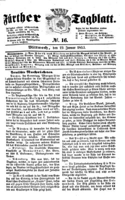 Fürther Tagblatt Mittwoch 19. Januar 1853