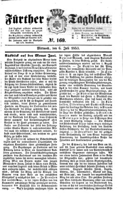 Fürther Tagblatt Mittwoch 6. Juli 1853