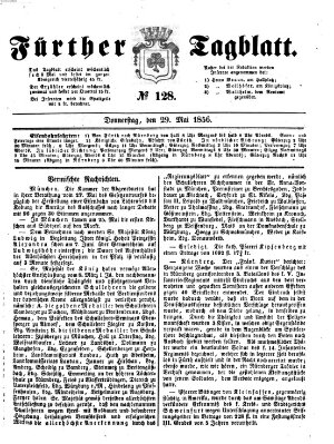 Fürther Tagblatt Donnerstag 29. Mai 1856