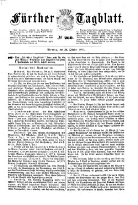 Fürther Tagblatt Dienstag 30. Oktober 1860