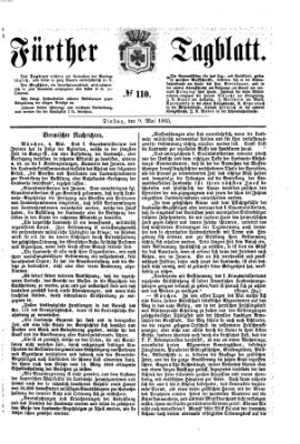 Fürther Tagblatt Dienstag 9. Mai 1865