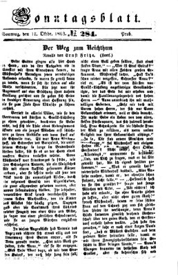 Ingolstädter Tagblatt Sonntag 11. Oktober 1863