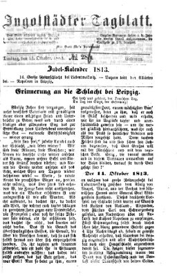 Ingolstädter Tagblatt Mittwoch 14. Oktober 1863