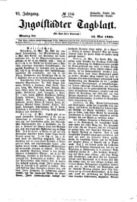 Ingolstädter Tagblatt Montag 15. Mai 1865