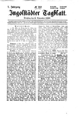 Ingolstädter Tagblatt Dienstag 6. November 1866