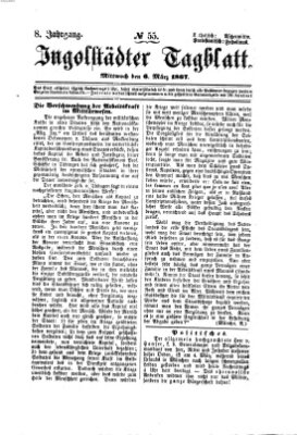 Ingolstädter Tagblatt Mittwoch 6. März 1867