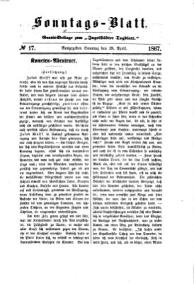 Ingolstädter Tagblatt Sonntag 28. April 1867