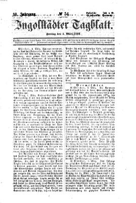 Ingolstädter Tagblatt Freitag 5. März 1869