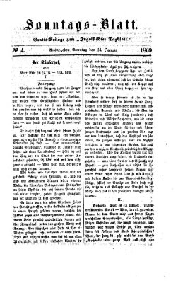 Ingolstädter Tagblatt Sonntag 24. Januar 1869