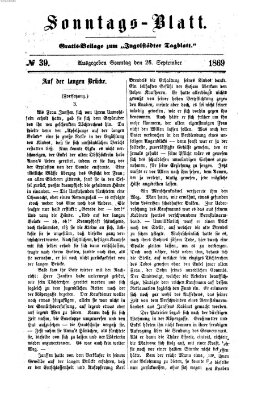 Ingolstädter Tagblatt Sonntag 26. September 1869
