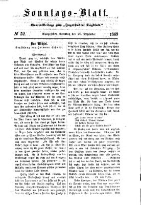 Ingolstädter Tagblatt Sonntag 26. Dezember 1869