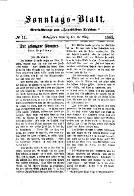 Ingolstädter Tagblatt Sonntag 15. März 1868