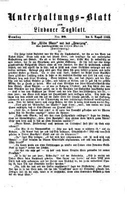 Lindauer Tagblatt für Stadt und Land Samstag 8. August 1863