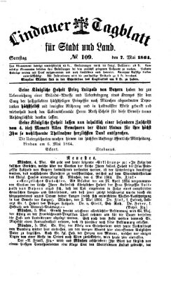 Lindauer Tagblatt für Stadt und Land Samstag 7. Mai 1864