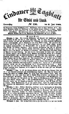 Lindauer Tagblatt für Stadt und Land Donnerstag 9. Juni 1864