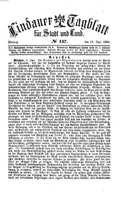 Lindauer Tagblatt für Stadt und Land Montag 11. Juni 1866