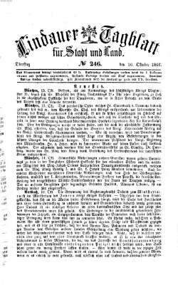 Lindauer Tagblatt für Stadt und Land Dienstag 16. Oktober 1866