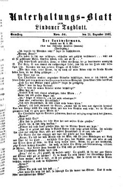 Lindauer Tagblatt für Stadt und Land Samstag 21. Dezember 1867