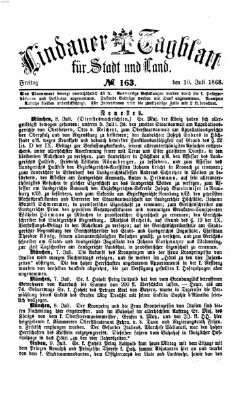 Lindauer Tagblatt für Stadt und Land Freitag 10. Juli 1868