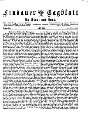 Lindauer Tagblatt für Stadt und Land Donnerstag 11. März 1869