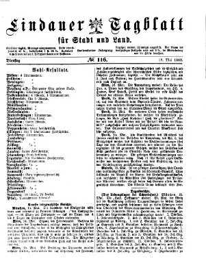 Lindauer Tagblatt für Stadt und Land Dienstag 18. Mai 1869