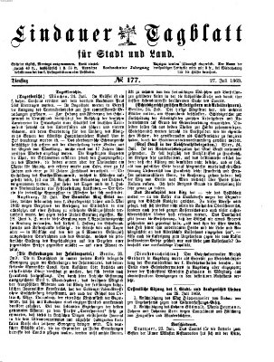 Lindauer Tagblatt für Stadt und Land Dienstag 27. Juli 1869