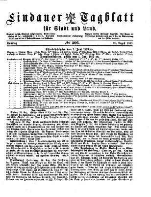 Lindauer Tagblatt für Stadt und Land Sonntag 29. August 1869