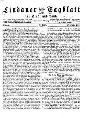 Lindauer Tagblatt für Stadt und Land Mittwoch 27. Oktober 1869